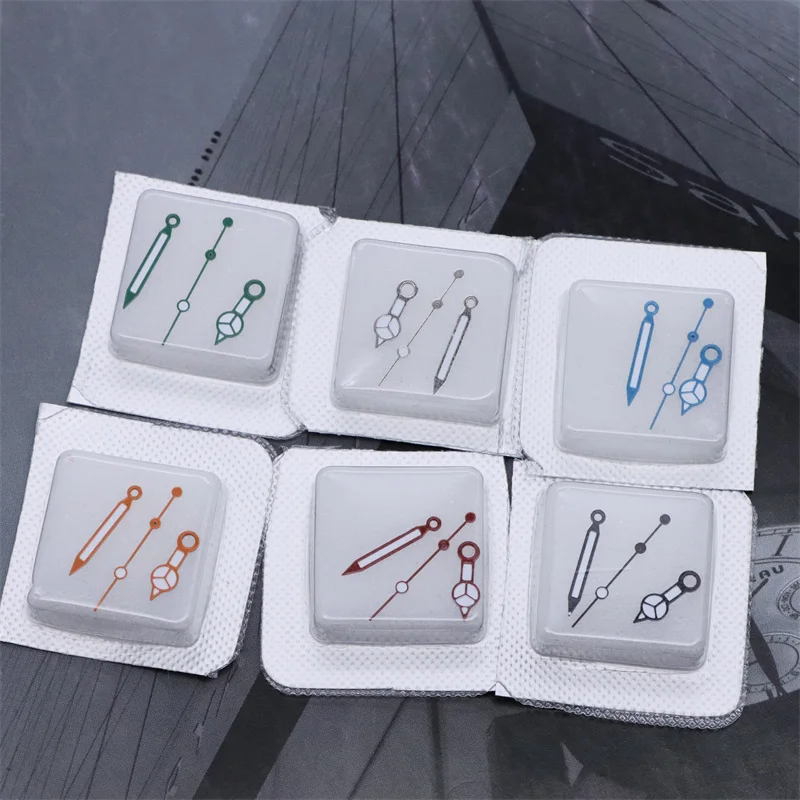NH35 Watch Hands Green Luminous Pointer sa hodí