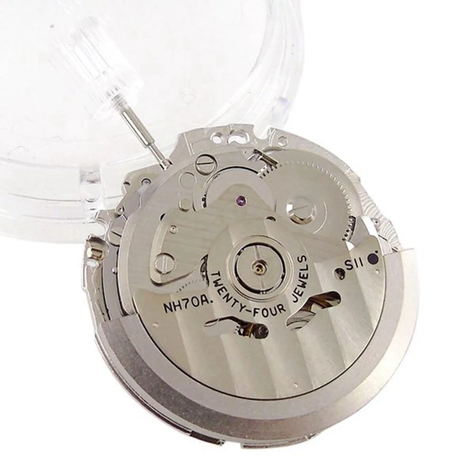 NH70 NH70A 21600 BPH 24 Klenoty Openwork Mechanický pohyb High Presnosť Luxusné automatické príslušenstvo hodiniek