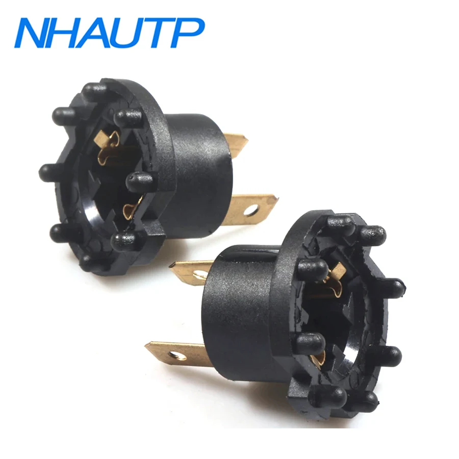 Nhautp 1 pár originálna halogénová lampa H7 Držiak základne pre mazdu 3 5 323 er.