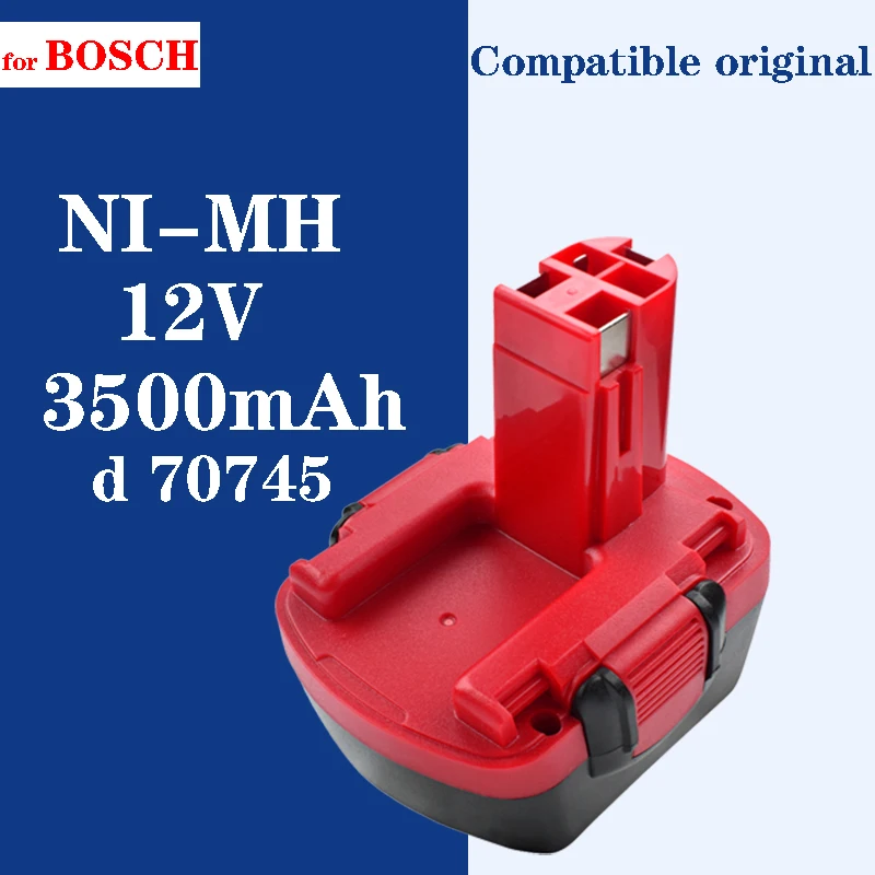 Ni-MH 12V 3500 mAh pre Bosch 12V batériu pre Bosch D 70745 pre Bosch Screwdriver GSR 12 2 batérie