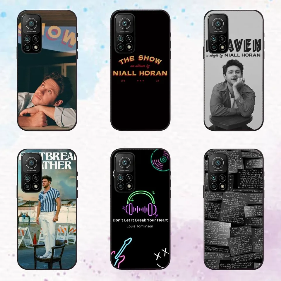 Niall Horan Singer Telefon Pase pre Xiaomi 11 12 Redmi 6 7 K40 6A Poznámka6 7 8 9 11 Čierny silikónový mäkký puzdro