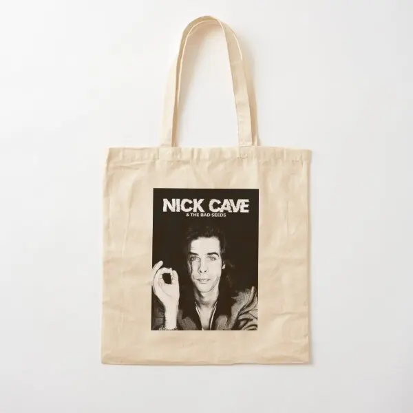 Nick Cave Bad Seed Nick Cave Bad Seed Ar Canvas Bag Travel dámy unisex módna látka Príležitostné skladacie potraviny tlačené