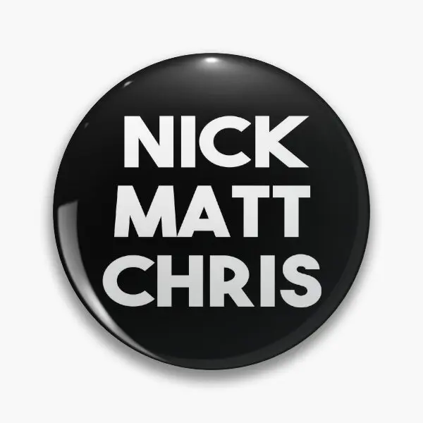 Nick Matt Chris Sturniolo Soft Button Pin Darček dekor šperky oblečenie kreatívne vtipné módne klopa klobúk klobúk brošňa karikatúra roztomilá
