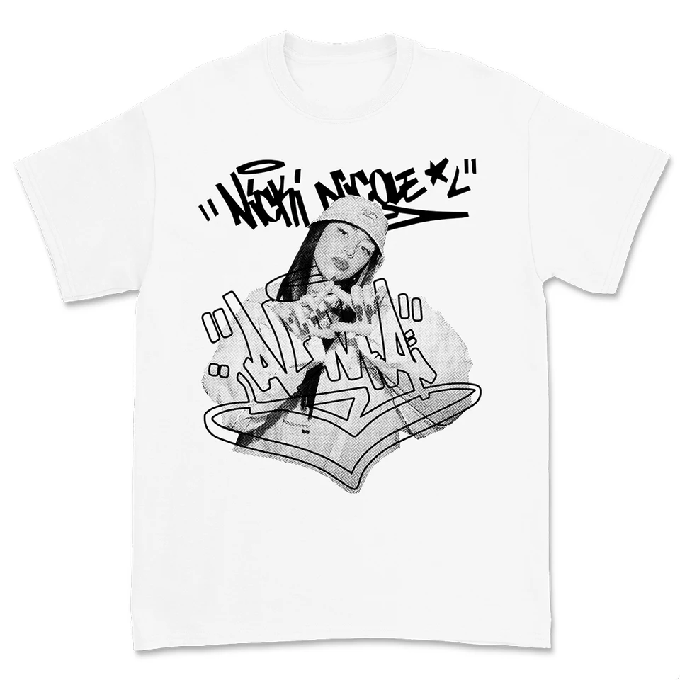 Nicki Nicole Alma Tričká album Tour Merch Women Men Fashion Casual Casy Striekom TEE Streetwear Top