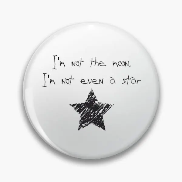 Nie som Mesiac Mitski Soft Button Pin Cložovná klobúk klobúk šperky darčekový odznak dekorácie roztomilý klop pin kreatívny milenec kov Funny