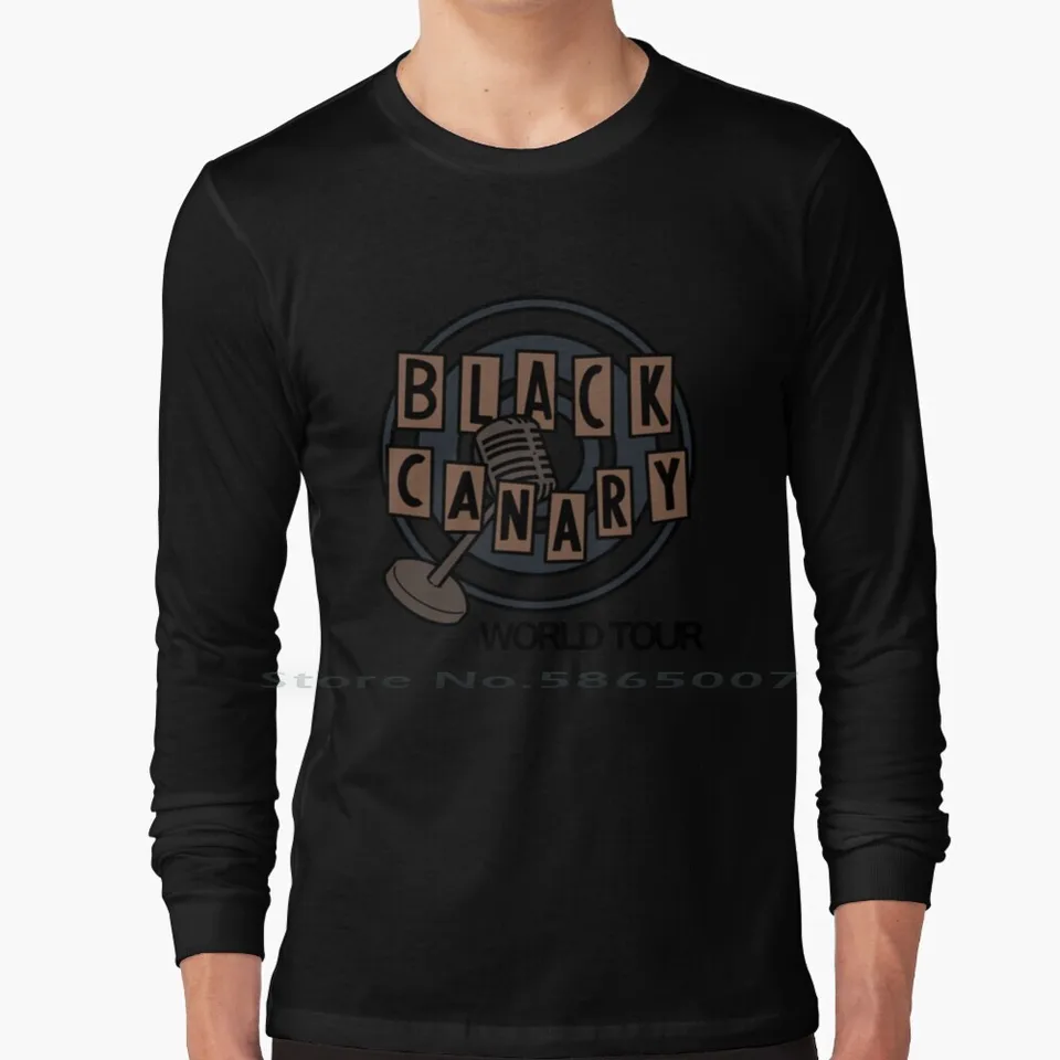 Nightwing 80 Black Canary Shirt Dark 100% bavlnená tričko s dlhým rukávom Dick Grayson Nightwing