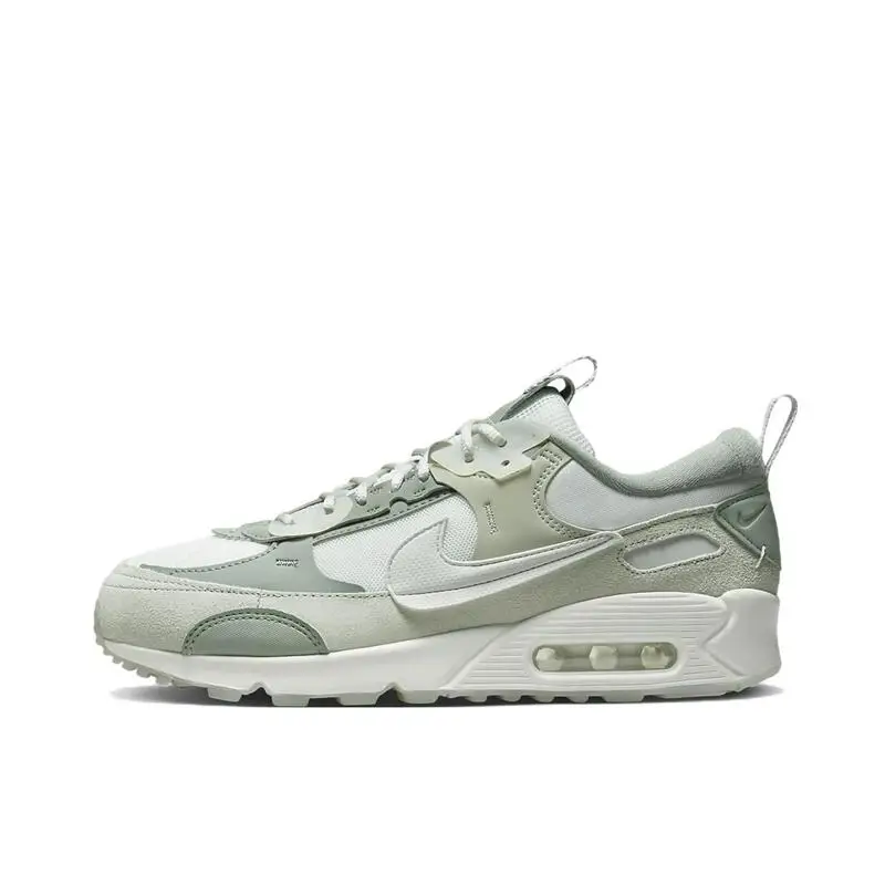 Nike Air Max 90 Pánske a dámske bežecké topánky priedušné retro vaflové topánky Forrest Gump Shoes Grey/Blue