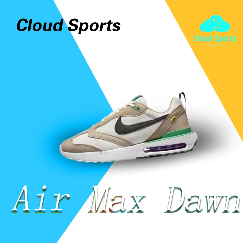 Nike Air Max Dawn Retro klasické bežecké topánky Nositeľné tenisky Pánske a dámske štýly hnedá čierna rovnaká colorway