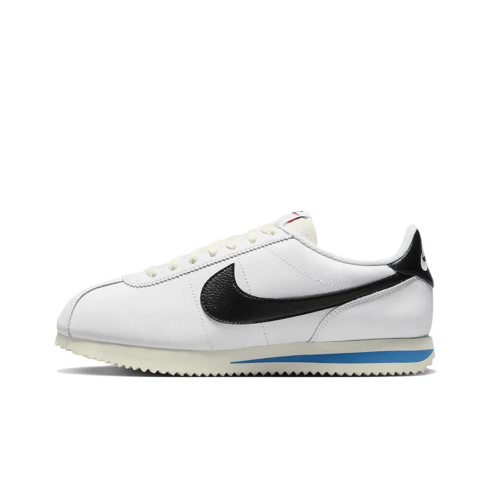 Nike Cortez Retro Low Top Top Runn Running topánky Pohodlné a ľahké pánske a dámske biele, čierne a modré farebné farby