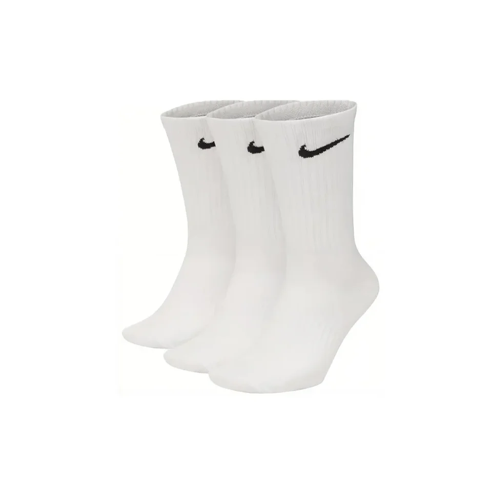 Nike unisex ľahké a rýchle sušenie tréningových ponožiek 3 páry jesenné podporné ponožky Pohodlné a mäkké