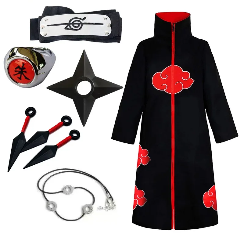Ninja Hokage Cosplay kostým Uchiha Itachi Akira Organizácia štvrtej generácie Cloaka