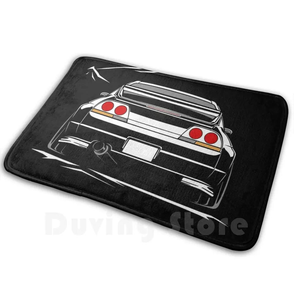 Nissan Skyline R33 Haruna Mat Koberca Koberec proti šmykľavke podlahy spálňa Nissan Silvia 180SX 200SX 240SX Schassis Zenki Kouki S15