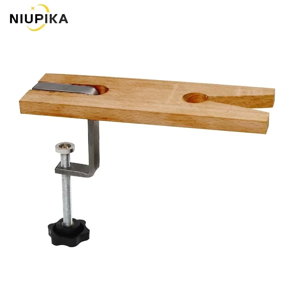 Niupika Bench Pin Clamp Set Set V-Slot Lavička Vise pre pracovný stôl drevený šperk Clamp nástroj