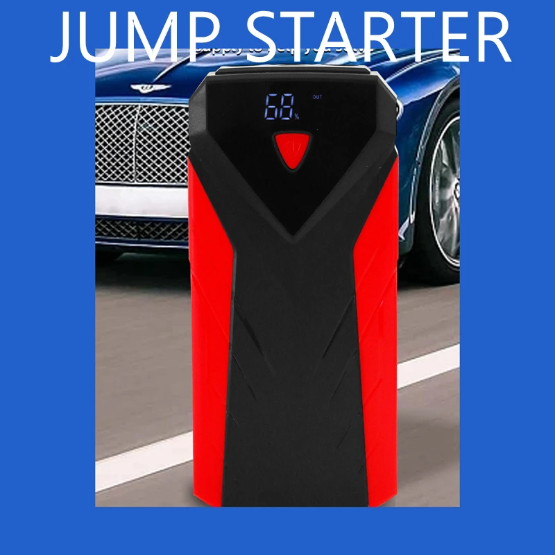 NJBestjoy Car Jump Starter Núdzové osvetlenie Dodávka Mobilný telefón Nabíjanie vhodné pre oba benzínové vozidlá DND DND DN09