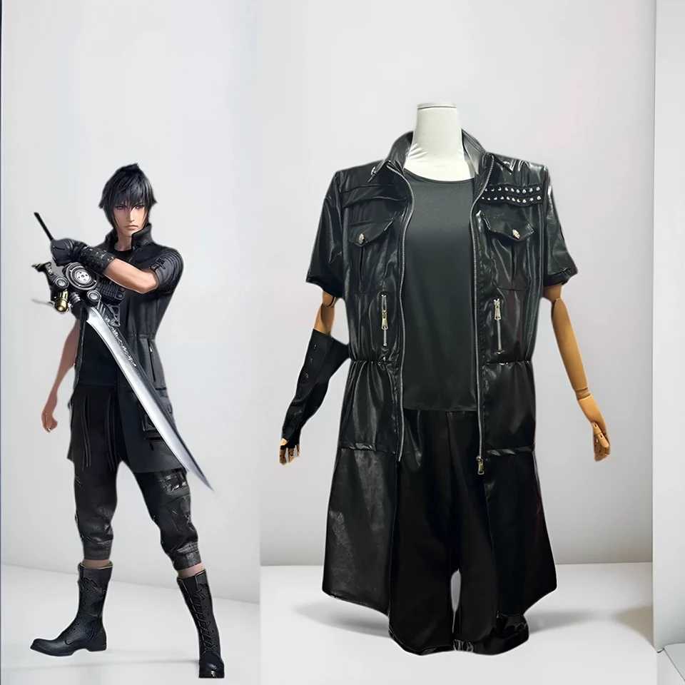 Noctis Lucis Caelum Uniform Cosplay kostýmova hra Final Fantasy FF15 Girls Girls Roly Roly Roy Obliekanie Karnevalová párty oblek plus veľkosť