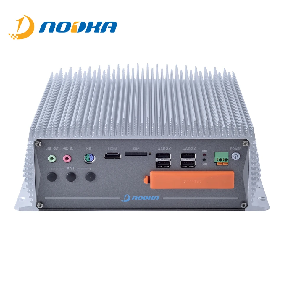 NODKA Automation i5 i7 6600 6700T 7700T CPU Fanless Industrial Mini PC