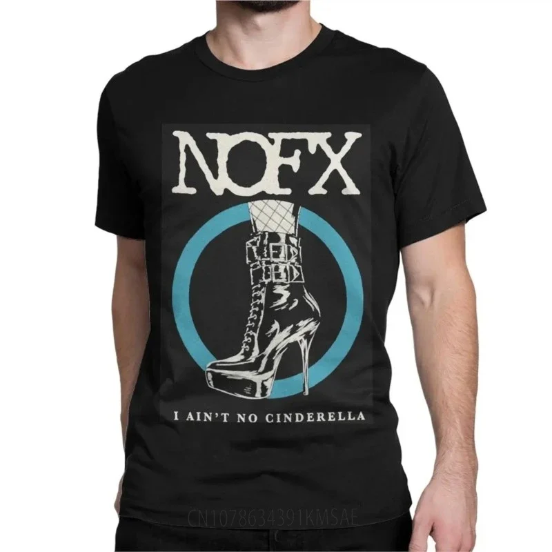 Nofx vintage tričko s krátkym rukávom o krk tričká nofx punk rocková skupina pre mužov dám