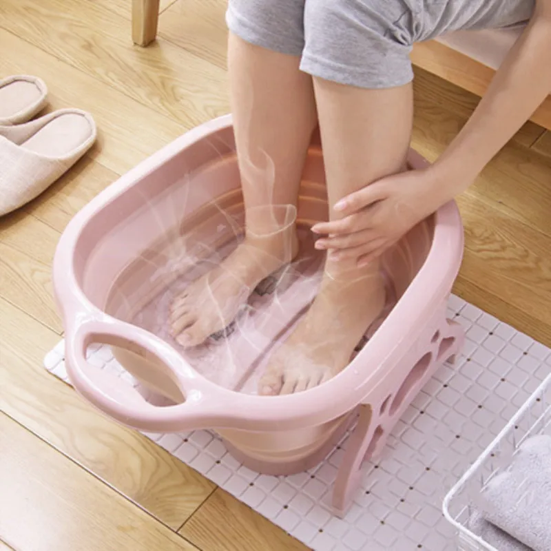 Noha namáčanie vedra skladacie povodie Plastové penové masáže vedro Domácnosť sauna vaňa pedikúra zložka kúpeľ