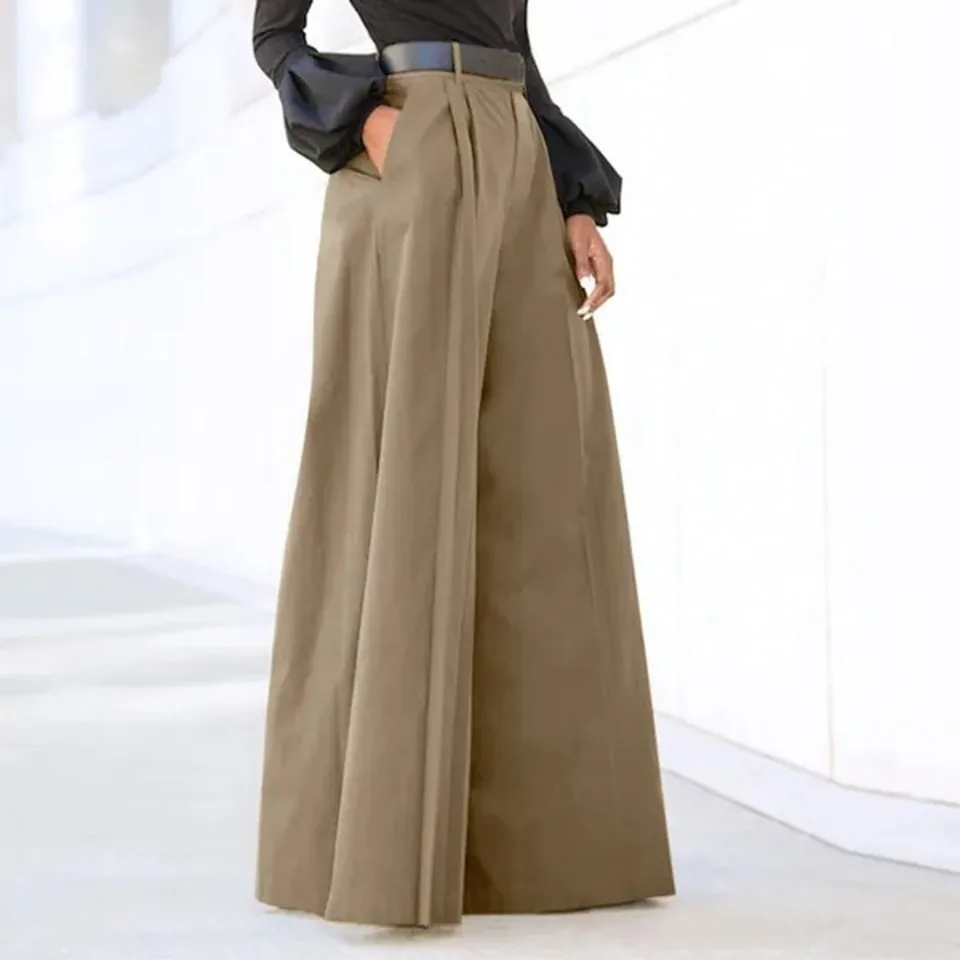 Nohavice pre ženy nohavice Palazzo letné vytlačené orezané bielizeň Comfy Baggy nohavice s vreckami módne dámske bielizeň nohavice vysoké nohavice