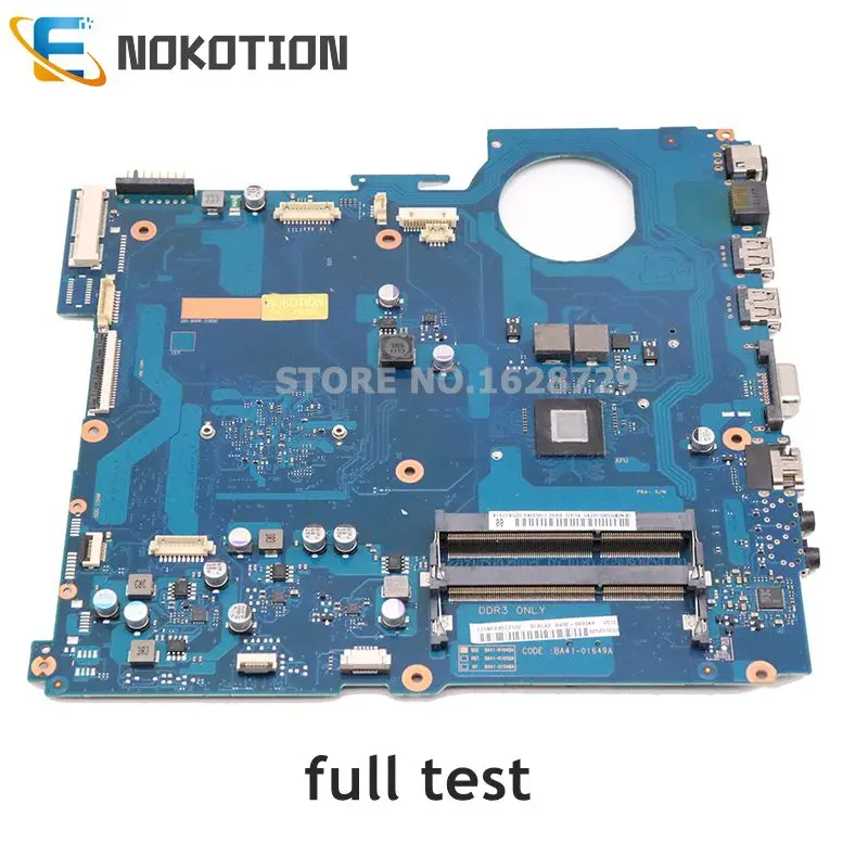 Nokotion Ba92-08334a BA92-08334B BA41-01649A pre Samsung NP-RV515 RV515 LAPTOP s základnou doskou s procesorom DDR3