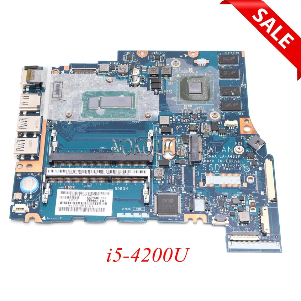 Nokotion Zrmaa LA-A481P K000151590 NAPOJECKÁ ROZPORÁCA PRE TOSHIBA SATETELLITY E55-A M50 M50-A I5-4200U GT740M 2 GB bez dotykovej obrazovky