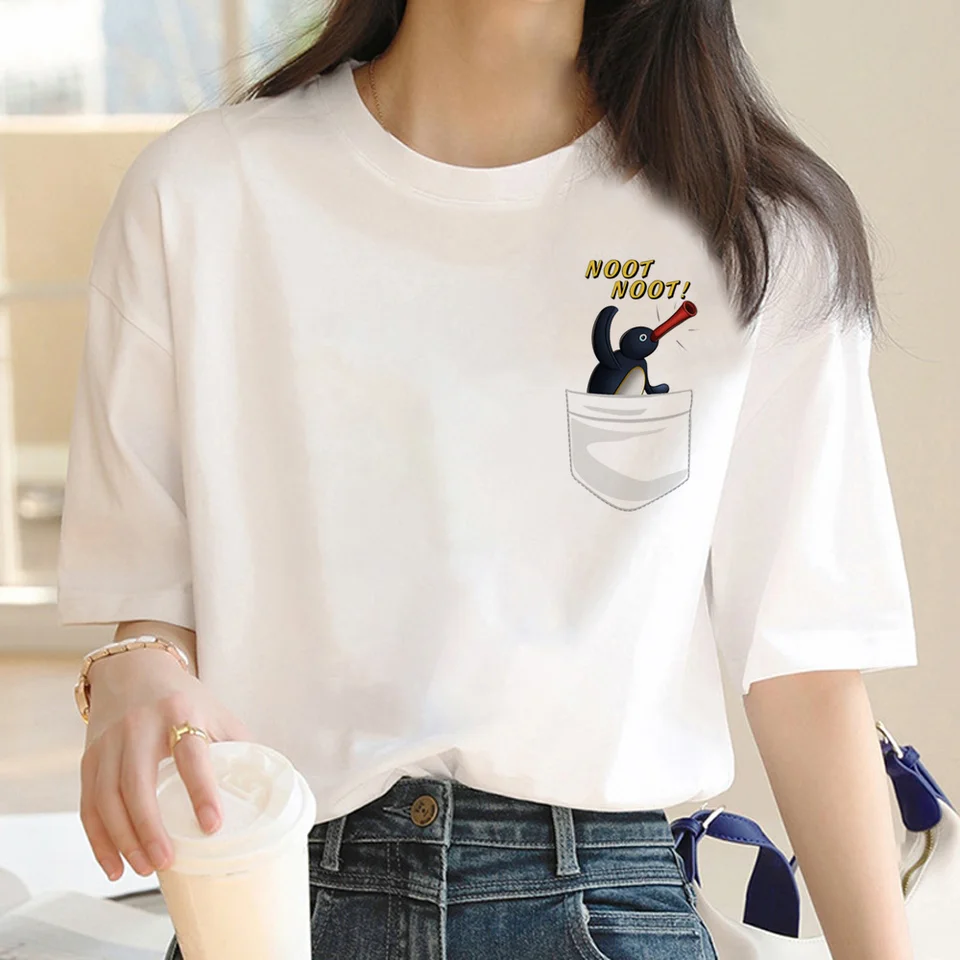 nootnoot ping tričko muži japonské tričko Muž komiks manga vtipné oblečenie