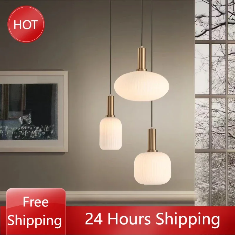 Nordic Modern Restaurant prívesok lampa lamp