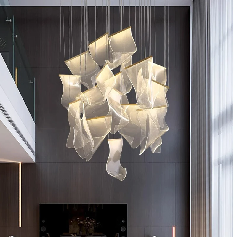 Nordické domáce dekorácie jedáleň Závery Light Lights Lights Svetlá stropná lampa Závesné svetlo lustrové žiarovky pre obývaciu izbu