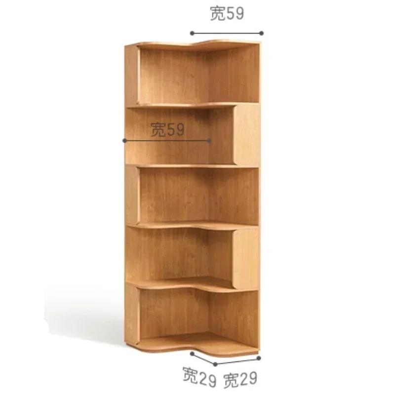 Nordické otáčajúce knižnice detská rohová spálňa Plant Minimalistické knižnice hračky Moderné knižnice Scaffle Domáci nábytok yq50b