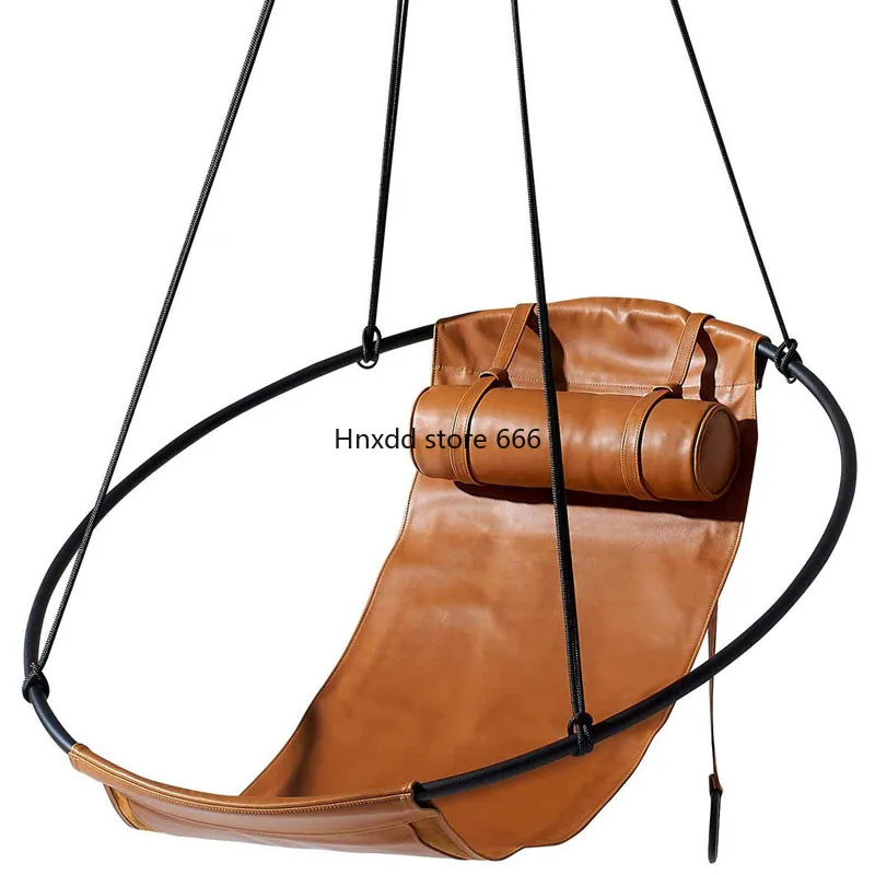 Nordický balkón hojdací kreslo Single Courtyard Outdoor Swing Art zavesenie stoličky