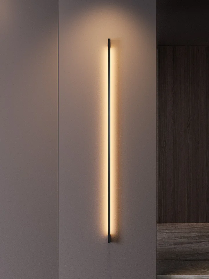 Nordický minimalistický moderný dizajnér 110V 220V LED WALL LAMP LAMP Obýva