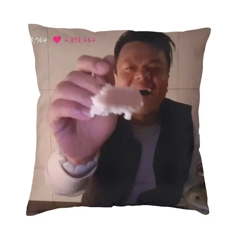 Nordický štýl JYP MEME CUSHION CAVERS 40X40CM Soft -Had vankúš pre vankúš na pohovku štvorcový vankúš v obývacej izbe dekorácia