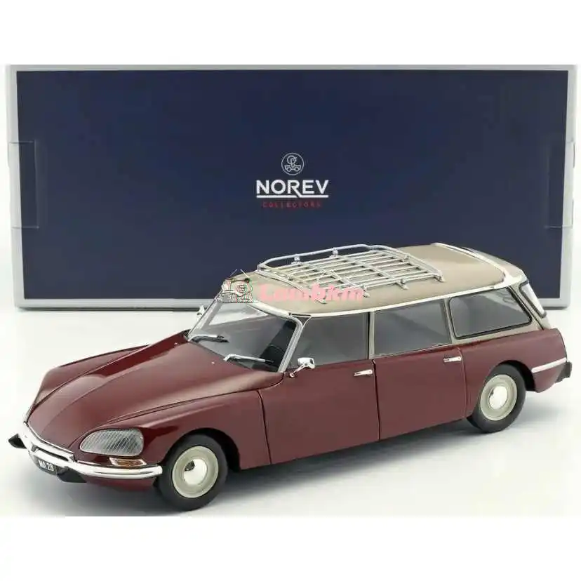 Norev 1/18 pre Citroen DS21 Break21 Travel Edition zliatiny zliatiny Model Dvere Openabilné simulačné zbierka darčekov