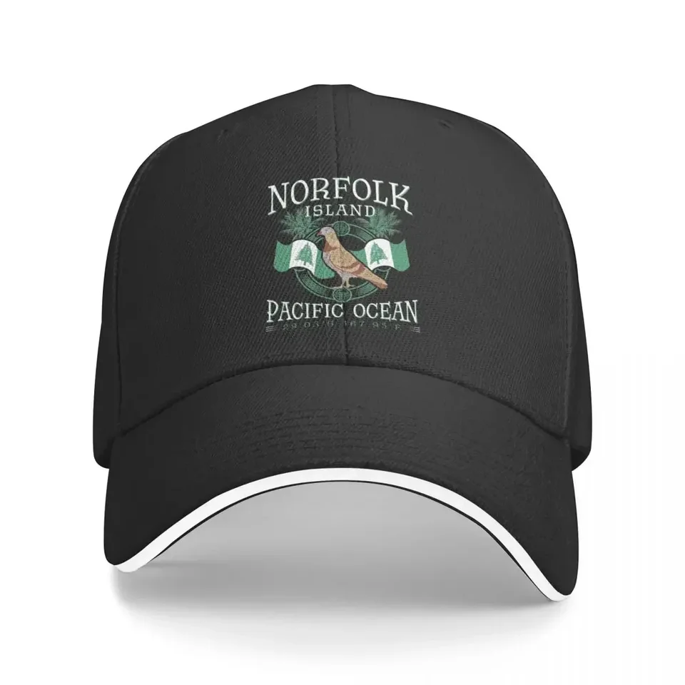 Norfolk Island Australia - Krásny holub. Baseballová čiapka klobúk UV ochrana Solar Hat Summer Hat Golf Men Dámsky