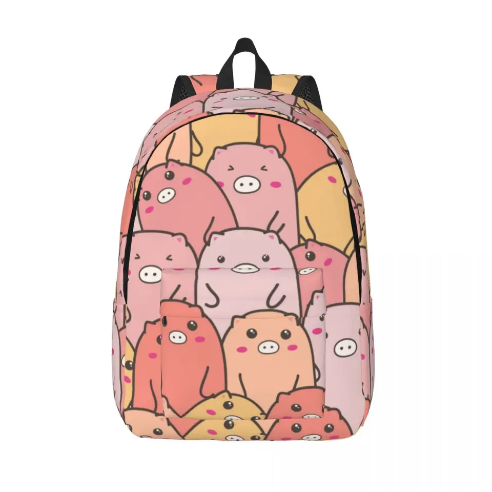 Notebook batoh jedinečný roztomilý ošípaný školská taška Oddsná študent batoh boy girl cestovná taška