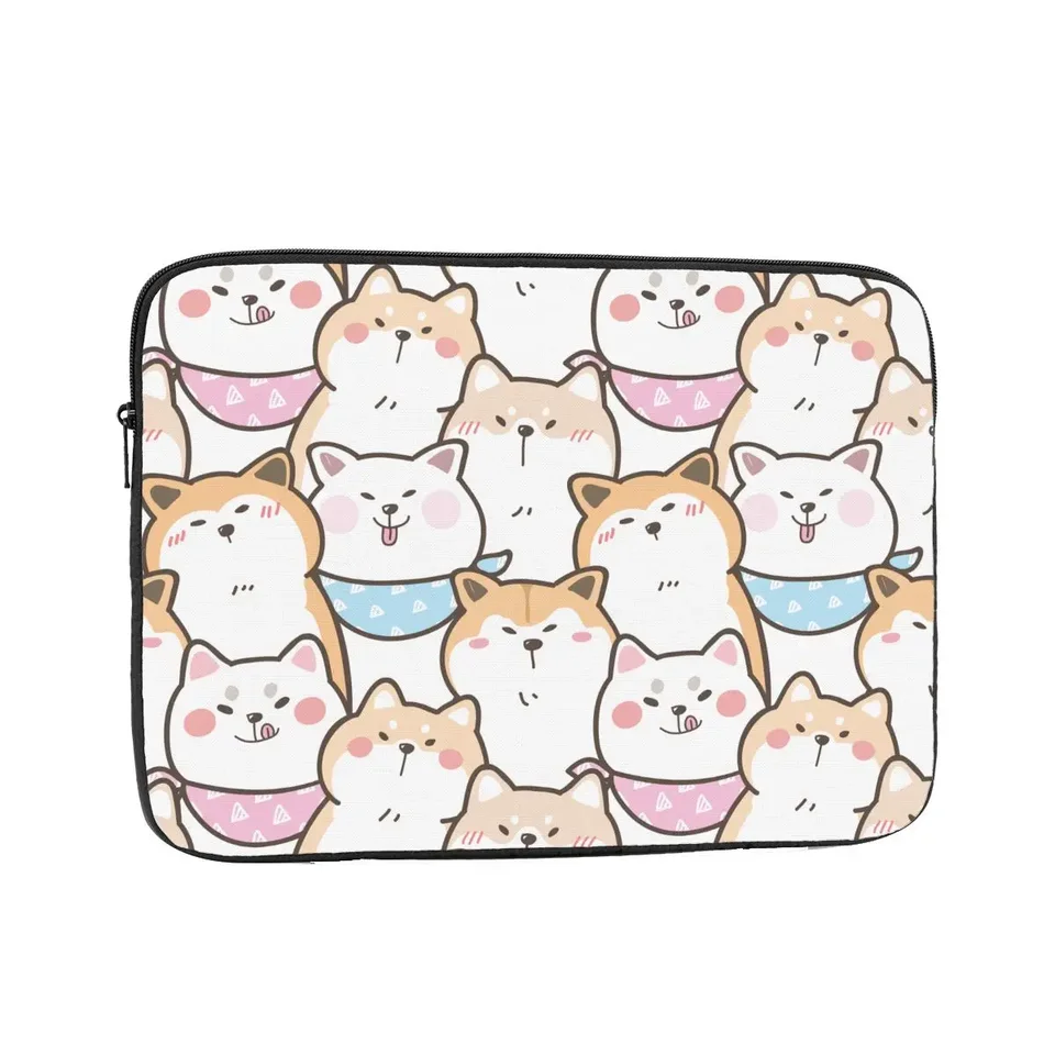 Notebook notebook Bag Case Cute Cartoon Shiba Inu Akita Dog Tablet Rukáv puzdro Animal Dog 12 