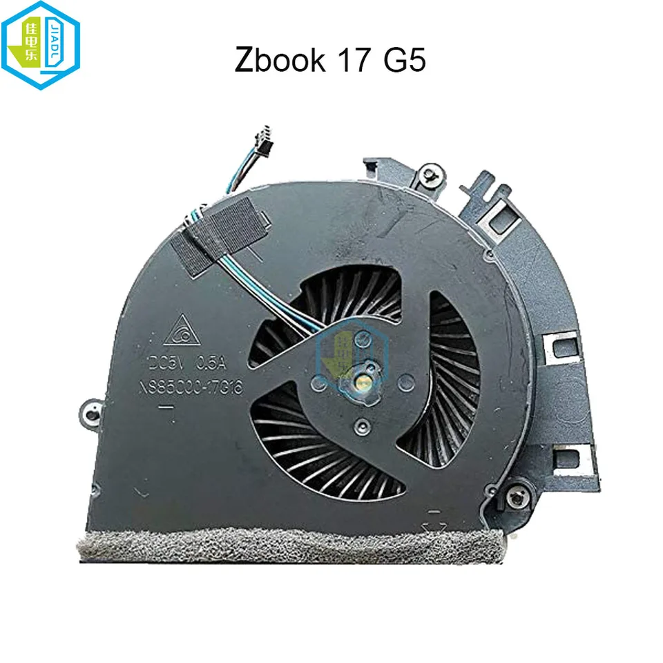 Notebook PC CPU chladiacich ventilátorov pre HP ZBOOK 17 G5 17G5 NS85C00-17G16 L31242-001 Počítačový chladič chladiča 4 PIN 5 VOLT Nový ventilátor