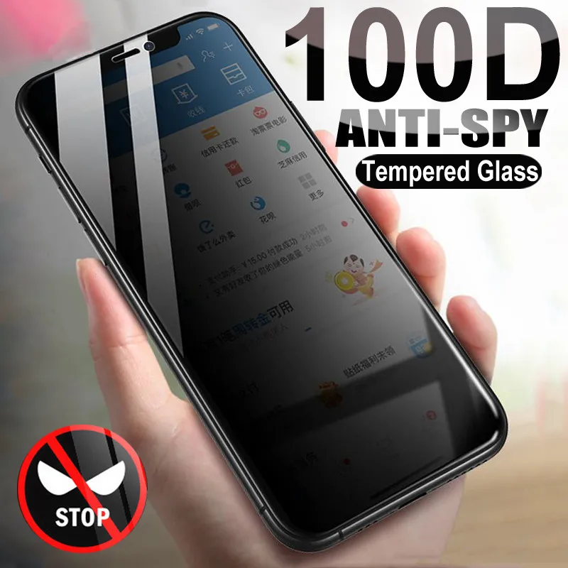 Nova 5T Anti Spy Screen Chránič pre Huawei Y9 Prime P Smart 2019 Y5 Y6 Y7 Pro Prime y8p y7a y6p Z 7i 7 6 SE 5i 3 3i sklo