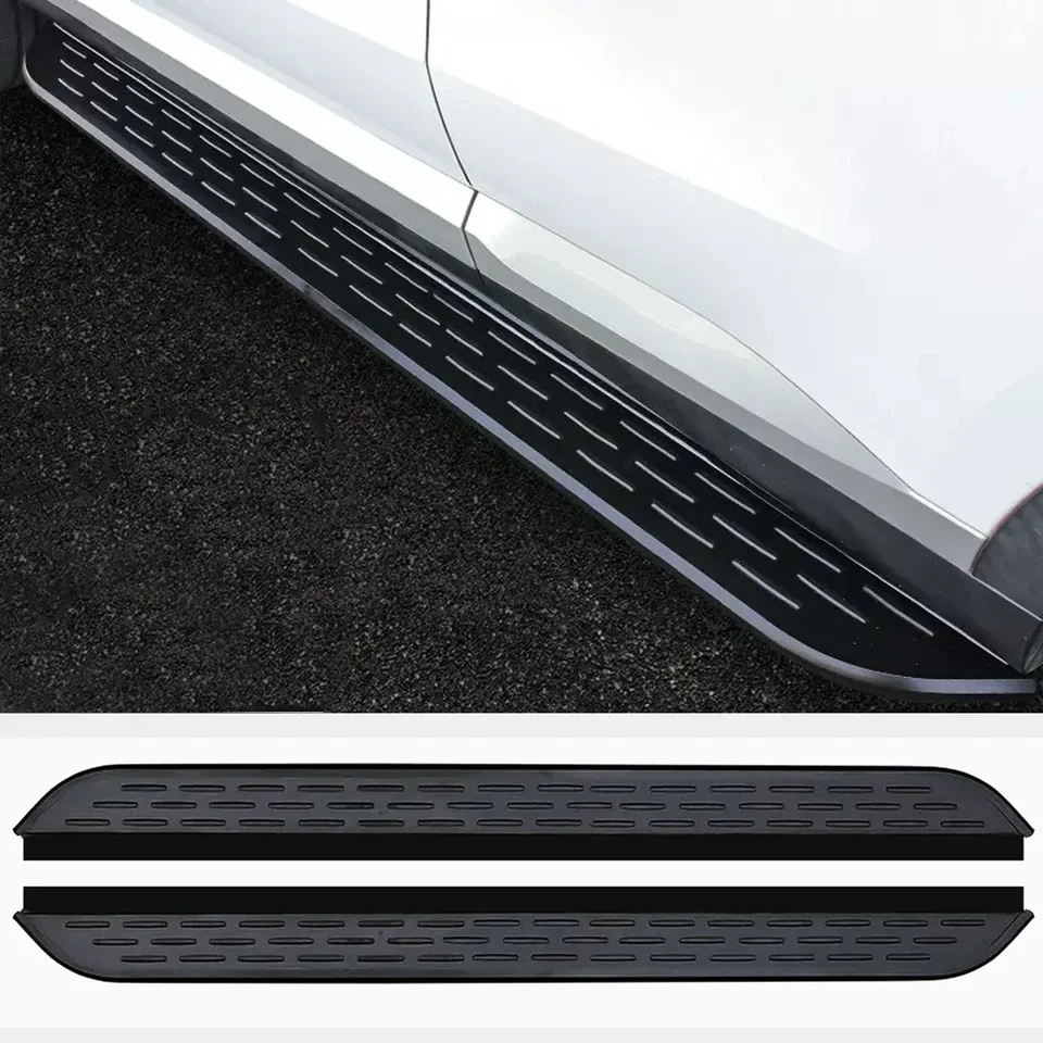NOVINKA! 2pcs vhodné pre Hyundai Kona 2024 2025 Bočný krok Running doska hliníkový pedál (s držiakom)