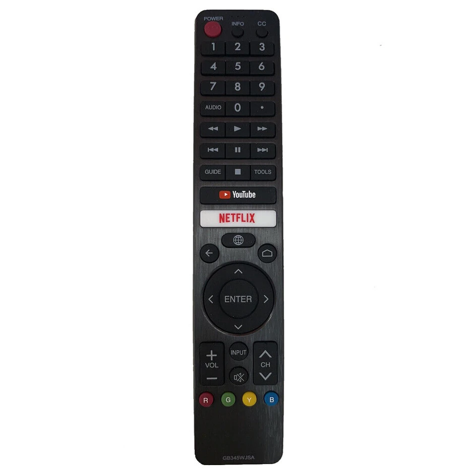NOVINKA GB345WJSA pre STRACE TV diaľkové ovládanie pomocou Netflix YouTube GB346WJSA