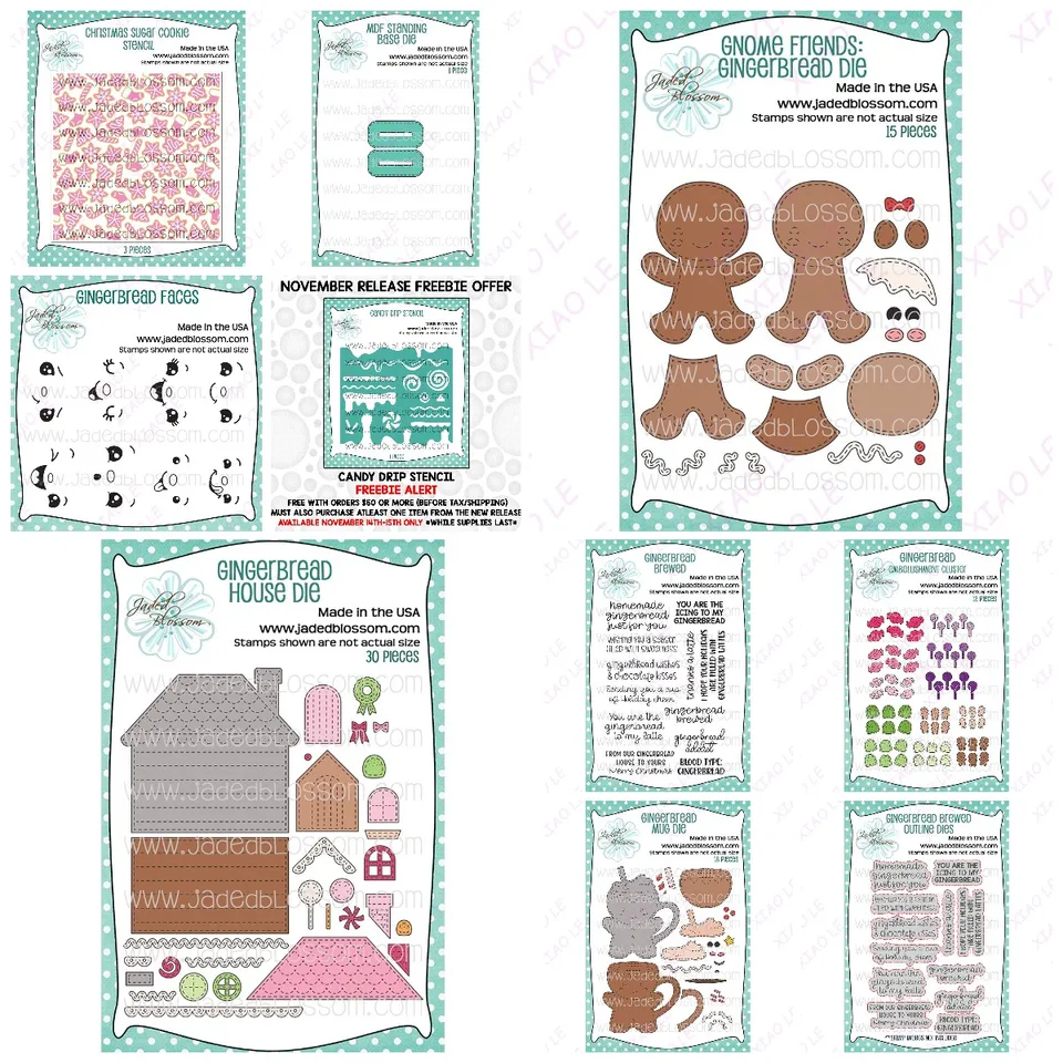 NOVINKA PRE 2024 GNOME Friends Per Ginger Die Metal Cutting Die Scrapbook Roplicate papierová karta remeselnícky šablóna Cut Die Stencils