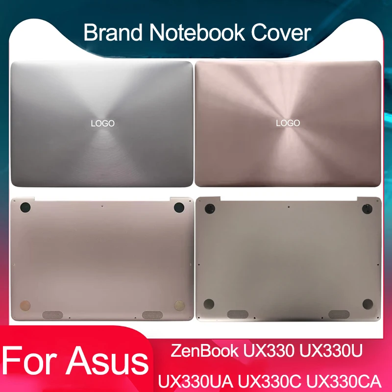 NOVINKA pre Asus Zenbook UX330UA UX330C UX330CA UX330 UX330U NAPOŽITÝ LAPTOP LCD Zadný kryt predného rámu Palmrest Spodné puzdro Hinges