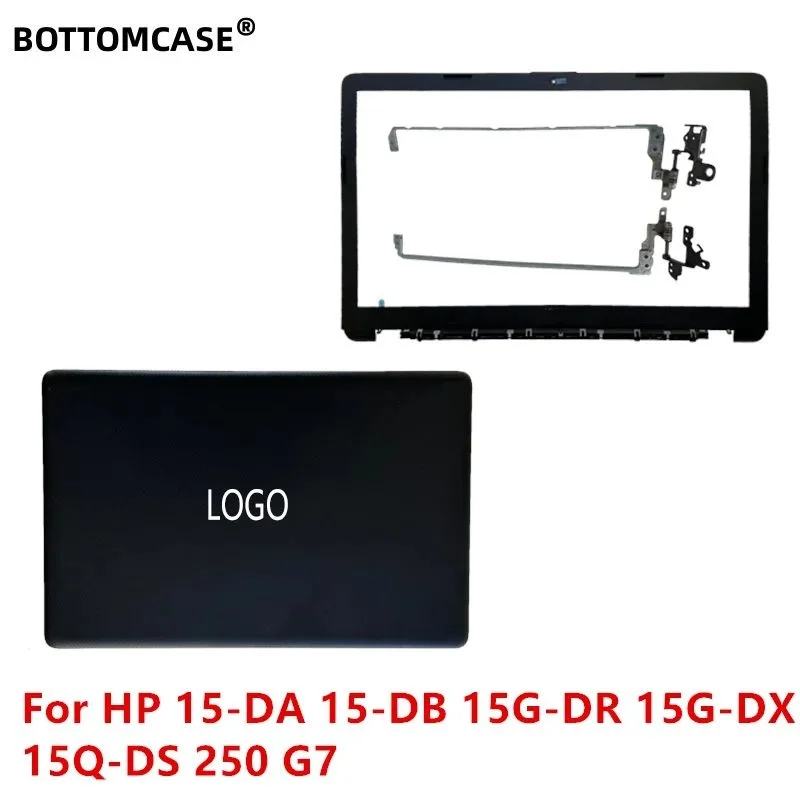 NOVINKA pre HP 15-DA 15-DB 15-DX 250 G7 TPN-C135 TPN-C136 LCD zadný kryt predného rámu BRESEL BLACK