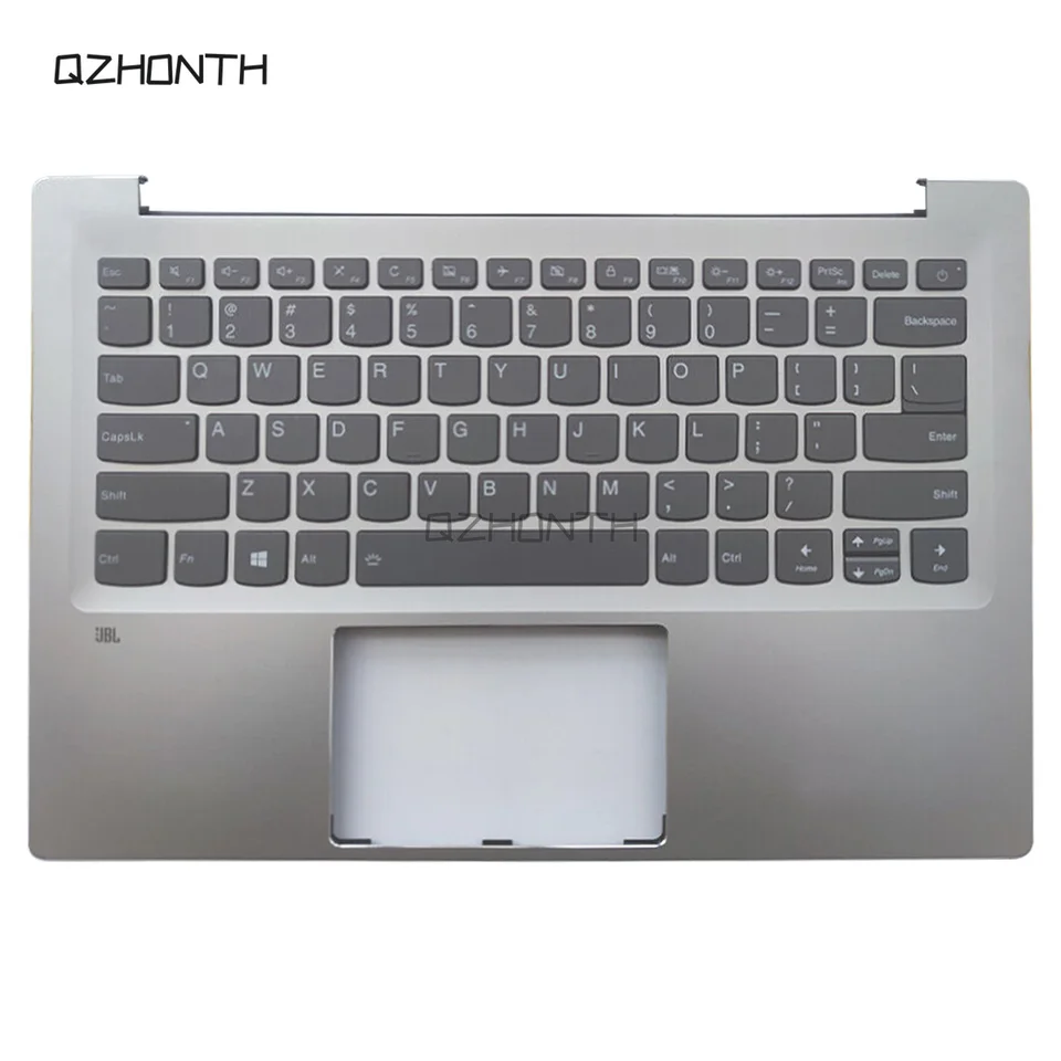 NOVINKA PRE Lenovo IdeaPad 720S-14IKB Palmrest Horná puzdro s podsvietenkou striebornou farbou klávesnice