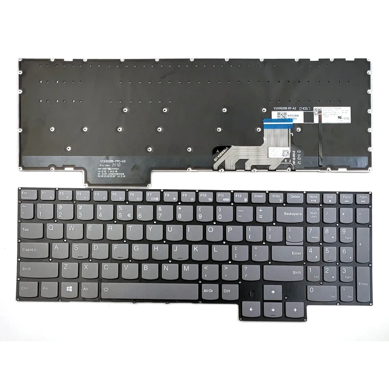 NOVINKA pre spoločnosť Lenovo Legion S7-15ACH6 S7-15ARH5 S7-15IMH5 R9000X Y9000X Klávesnica notebooku USA