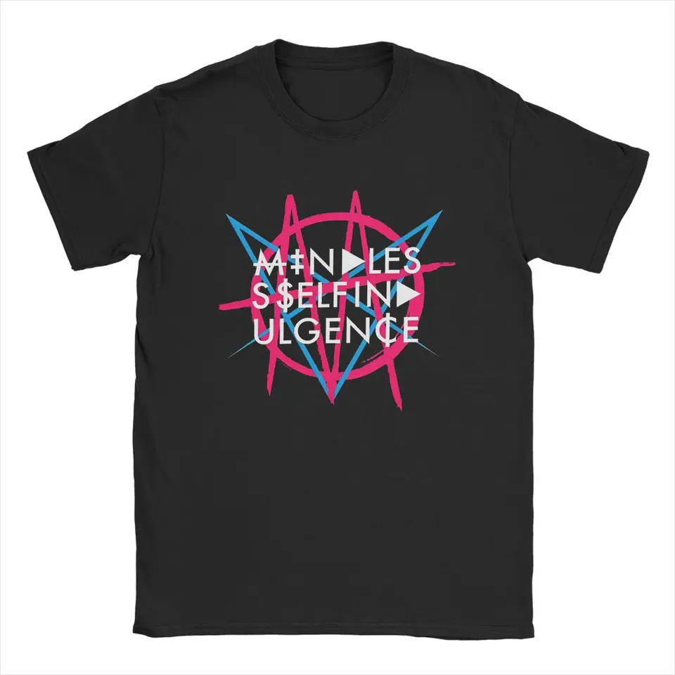 Novinka vintage bezduché sebapoznanie Idol Tričko Men Crewneck Cotton T košeľa Punk skupina hudba Krátke rukávy Tee letné vrcholy