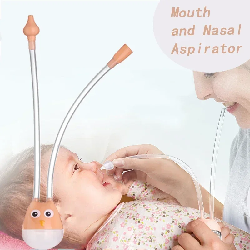 Novonarodený detský nosový aspirátor pre deti pre deti čistiaca prísavka sacie náradie ochrana zdravotnej starostlivosti Baby ústa nosné sacie sanie devil