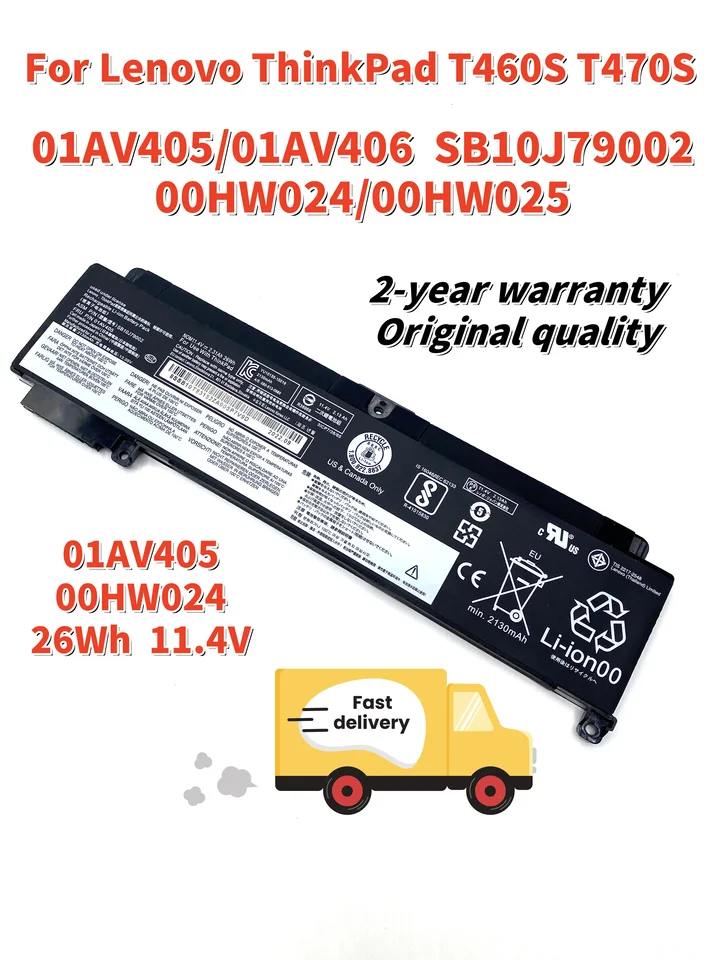 Nová 00HW024/025 01AV405/406 NAPLATÝ batériu pre Lenovo ThinkPad T460S T470S Séria 01AV407 SB10J79004 00HW038 00HW023