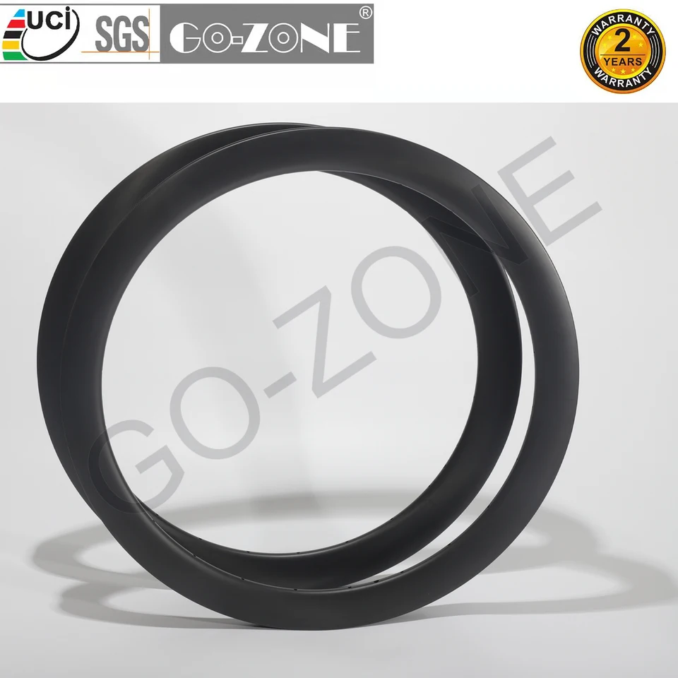 Nová 700C Gravel Road Disc Brzdí Rimy uhlíkový klinček bezdušový hák 30 mm alebo bez háčikov cyklocros road Road Bike Disk Brzdenie