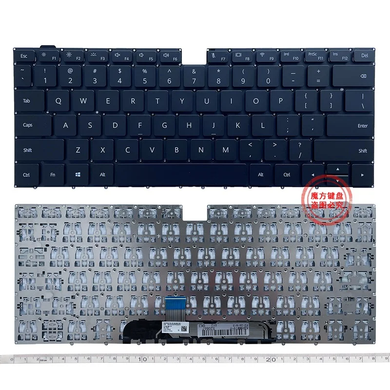 Nová americká klávesnica podsvietená pre Huawei Matebook D14 D 15 KLW W09 Bohk-Wax9x Boh-waq9r bob-wah9 wae9p nbb-wah9 ne/ti/tr/fr/fr
